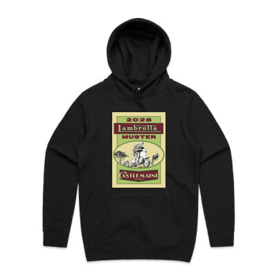 2026 Muster Hoodie - Male - Black Thumbnail